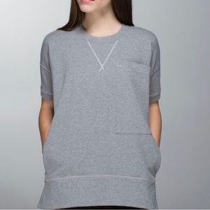 Lululemon Short Sleeve Mudra Sweatshirt Size 6